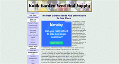 Desktop Screenshot of garden-seed-and-supply.com